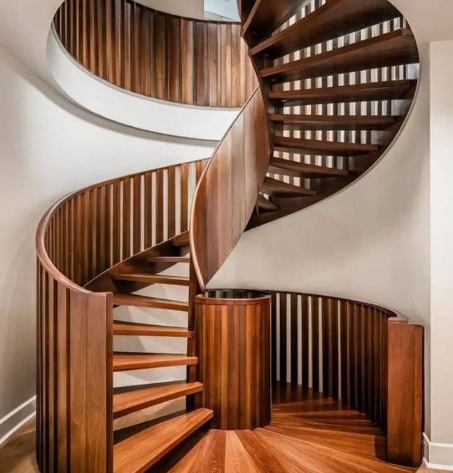 ترند بهترین پله های چوبی در سال جدید
