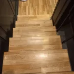 کف پله چوب بلوط آمریکایی