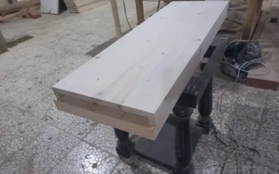 کف پله باکس چوب روسی و کاور پله فلزی: تلفیقی از زیبایی و استحکام