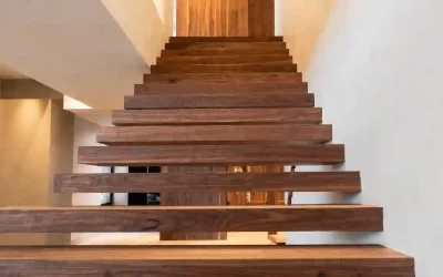 سازنده کف پله چوبی | طراحی و ساخت سفارشی کفپله چوب طبیعی