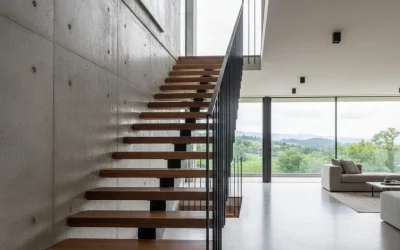 ساخت و اجرای حرفه‌ای پله چوبی و فلزی دوبلکس | بهترین قیمت + طراحی اختصاصی ۱۴۰۵